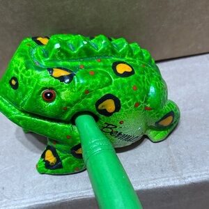 Green Frog Reptile Toy